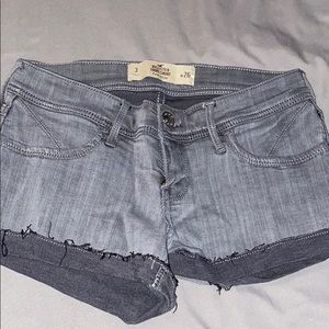 Low Rise Denim Shorts